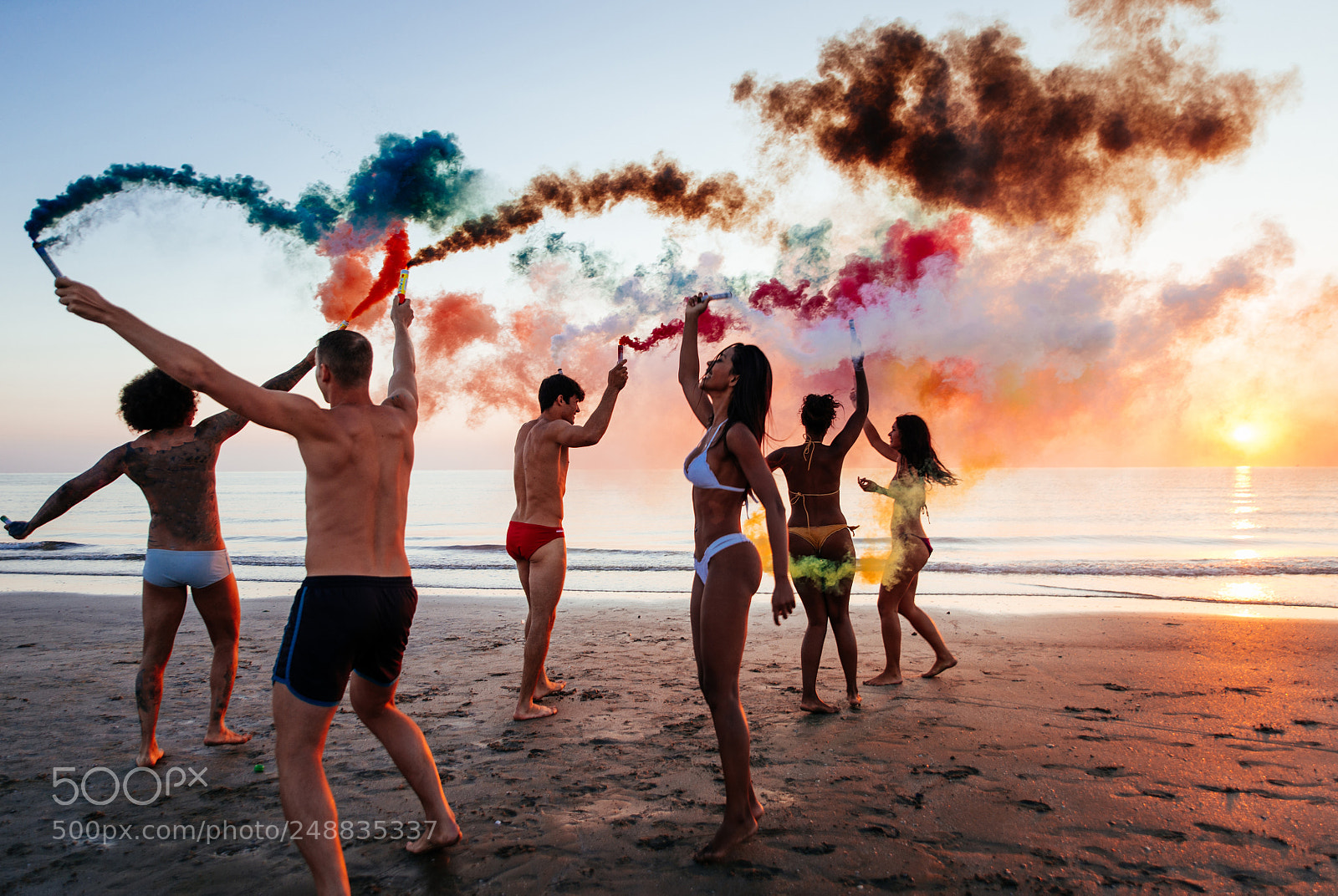Nikon D610 sample photo. Group of friends having photography