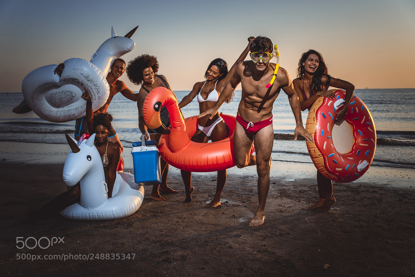 Nikon D610 sample photo. Group of friends having photography