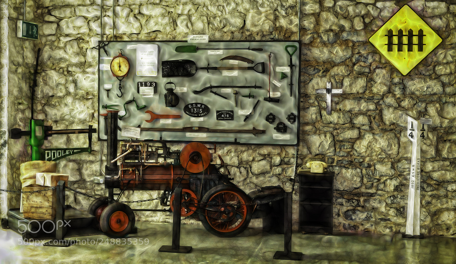 Nikon D810 sample photo. Monorail muesuem listowel photography
