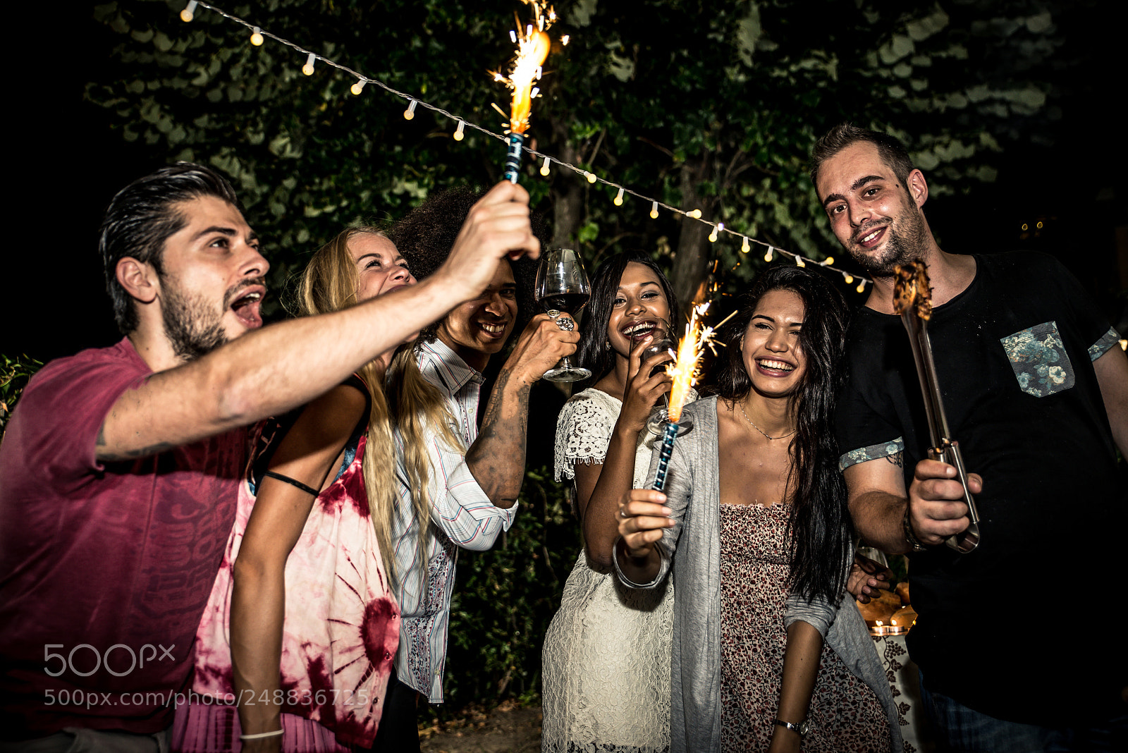 Nikon D610 sample photo. Group of friends making photography