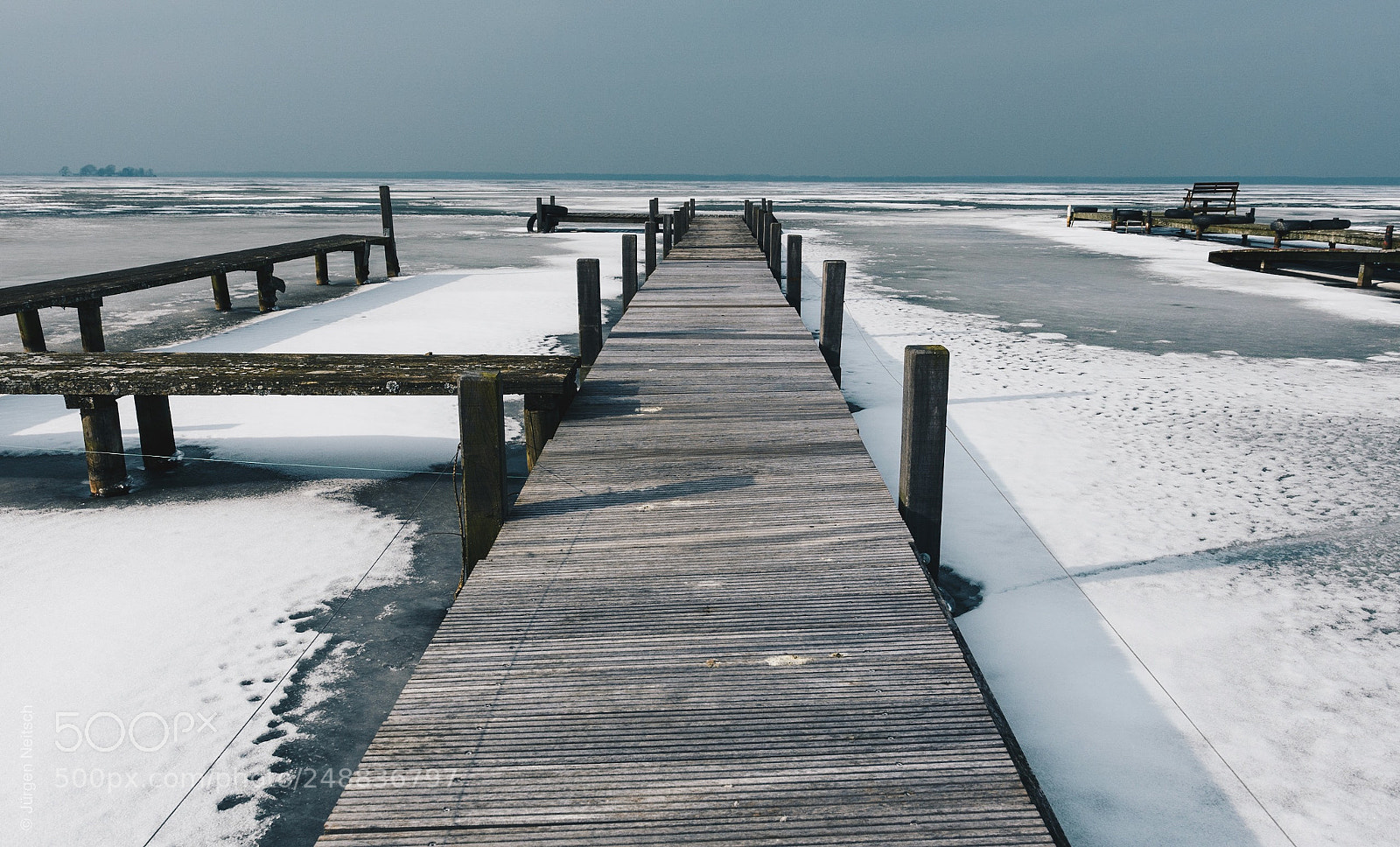 Nikon D500 sample photo. Steinhuder meer on ice photography