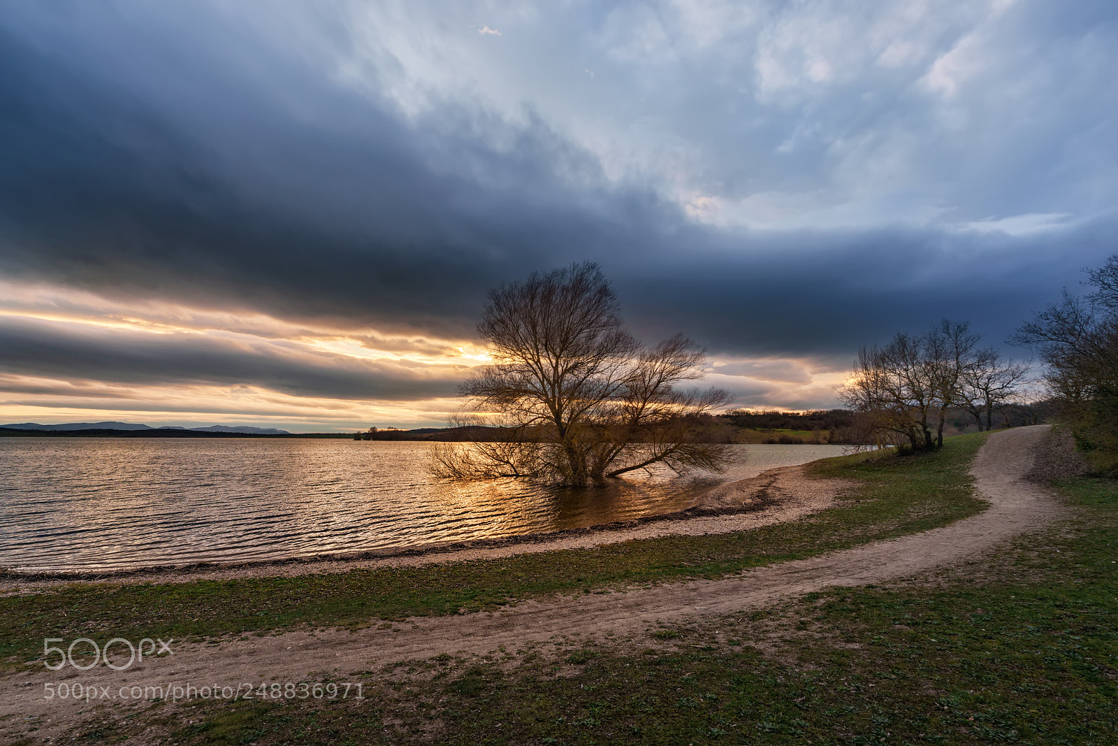 Sony a7R II sample photo. Garaio sunset photography