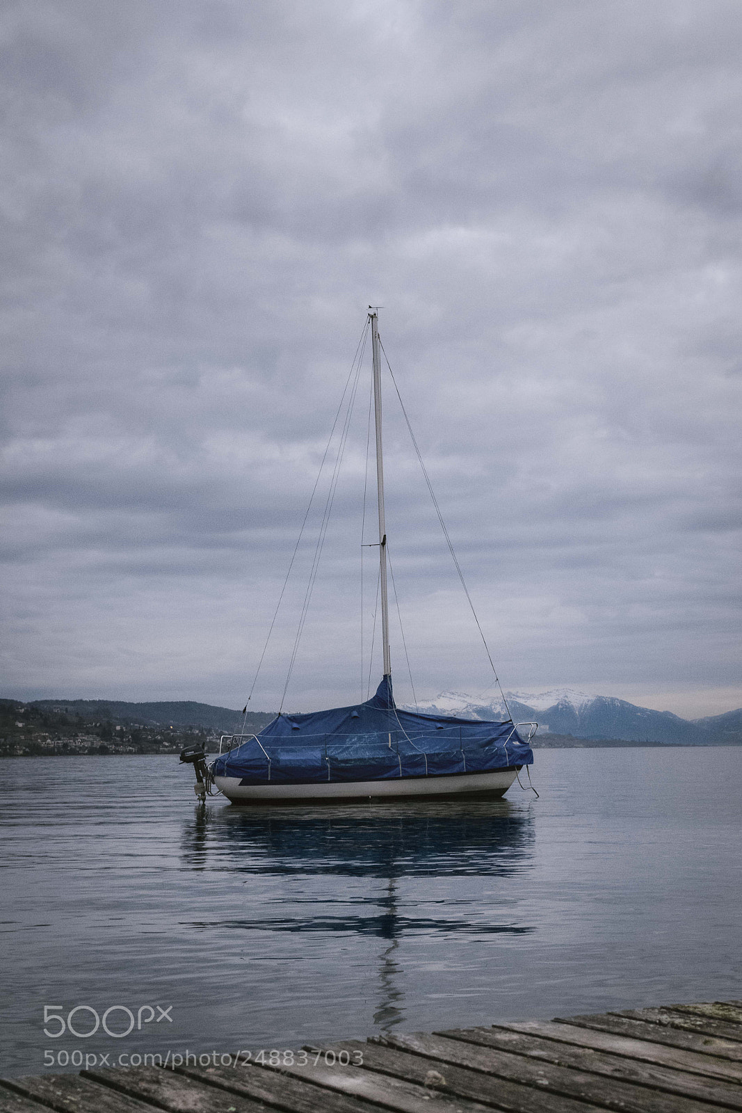Nikon D5300 sample photo. Blue boat photography