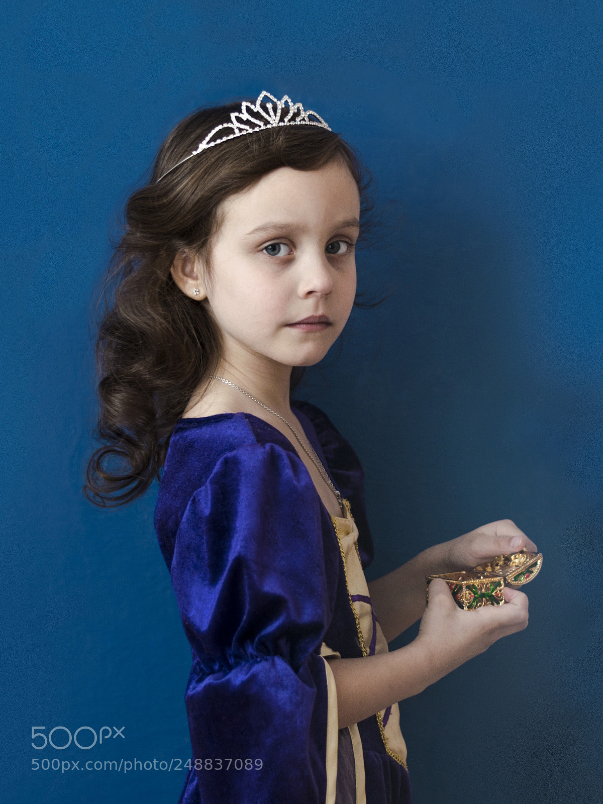 Nikon D5100 sample photo. Blue princess photography
