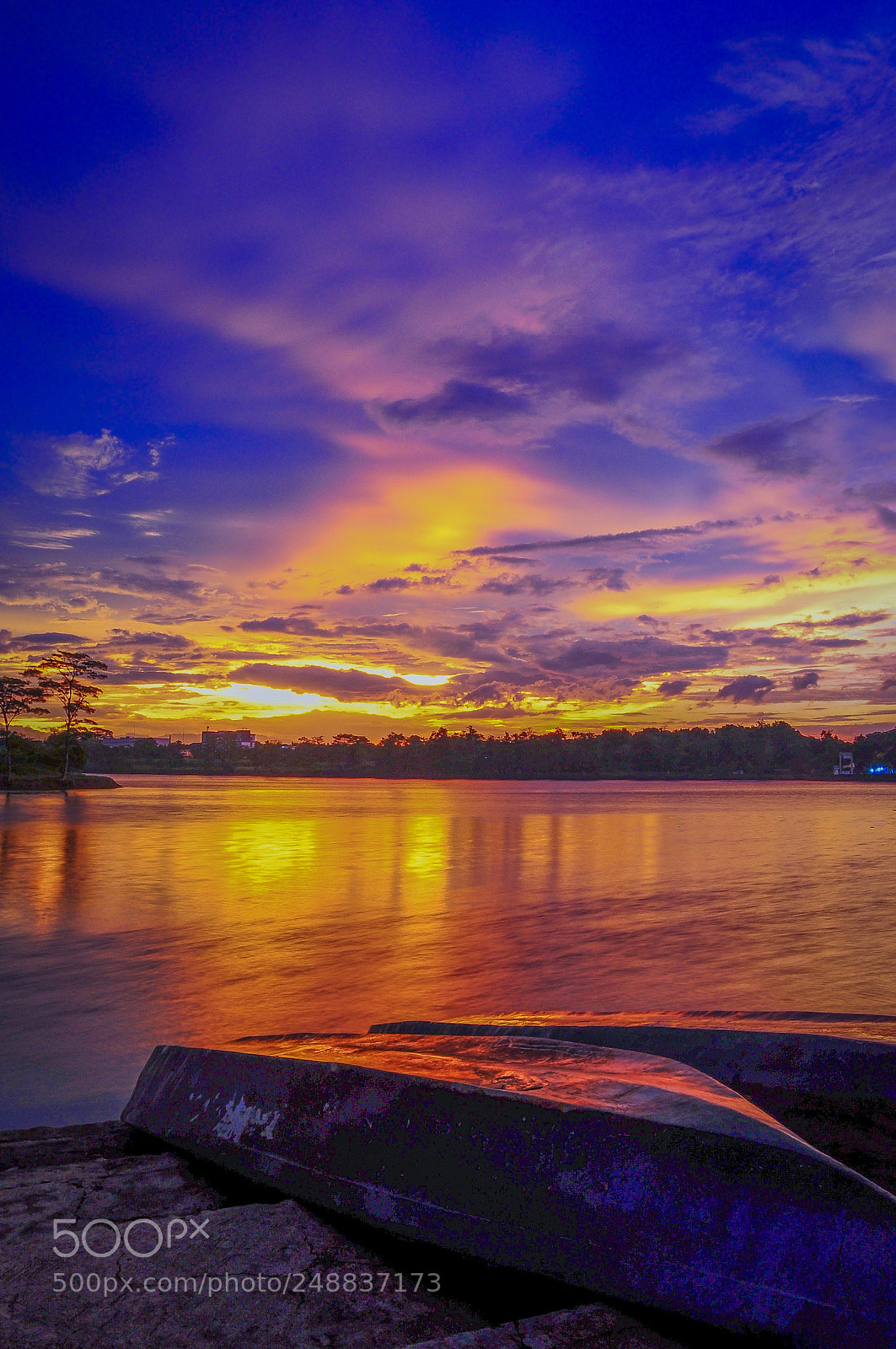 Nikon D90 sample photo. When blue meet gold photography