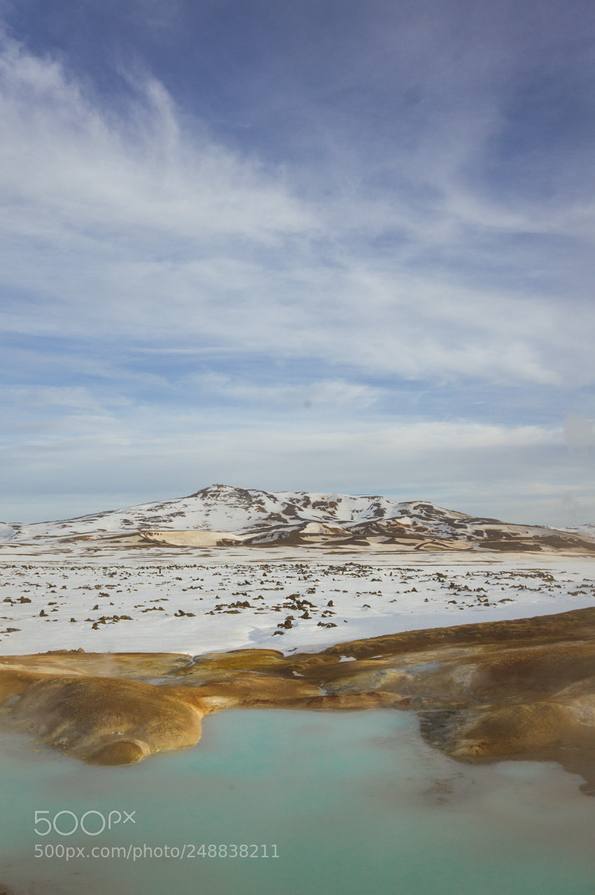 Sony Alpha NEX-5N sample photo. Blue lake is blue photography