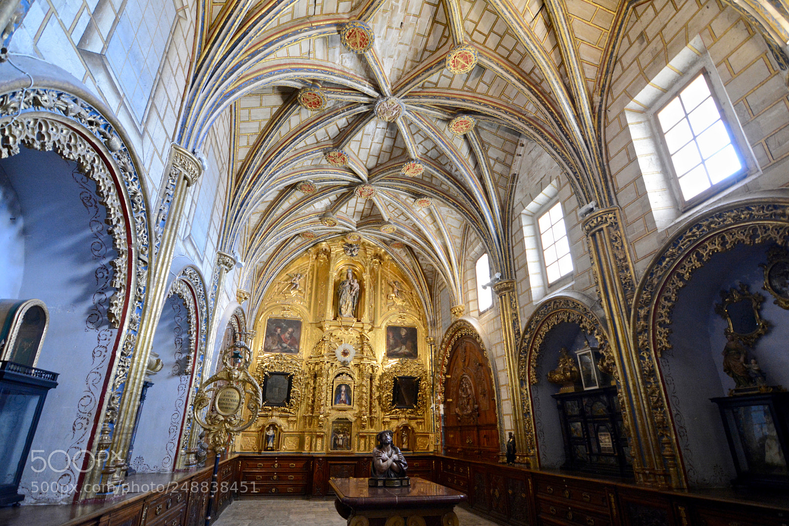 Nikon D7100 sample photo. Sacristy of cuenca cathedral photography