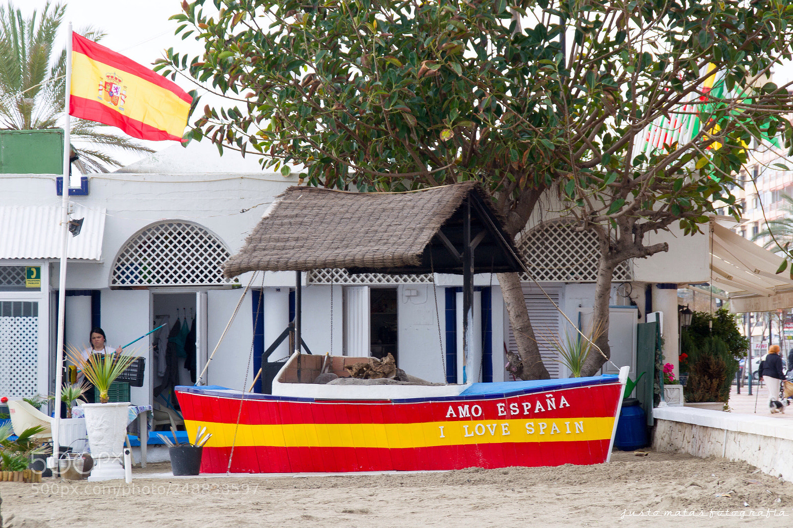 Nikon D3100 sample photo. Chiringuito playero en fuengirola. photography