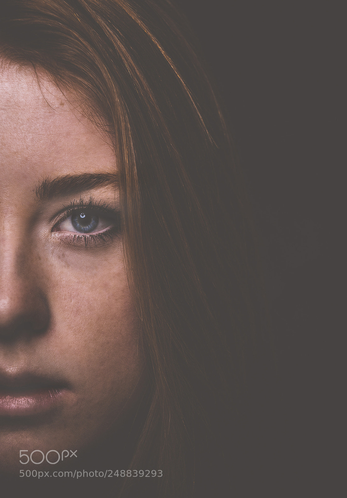 Nikon D610 sample photo. Studio portraits with red photography