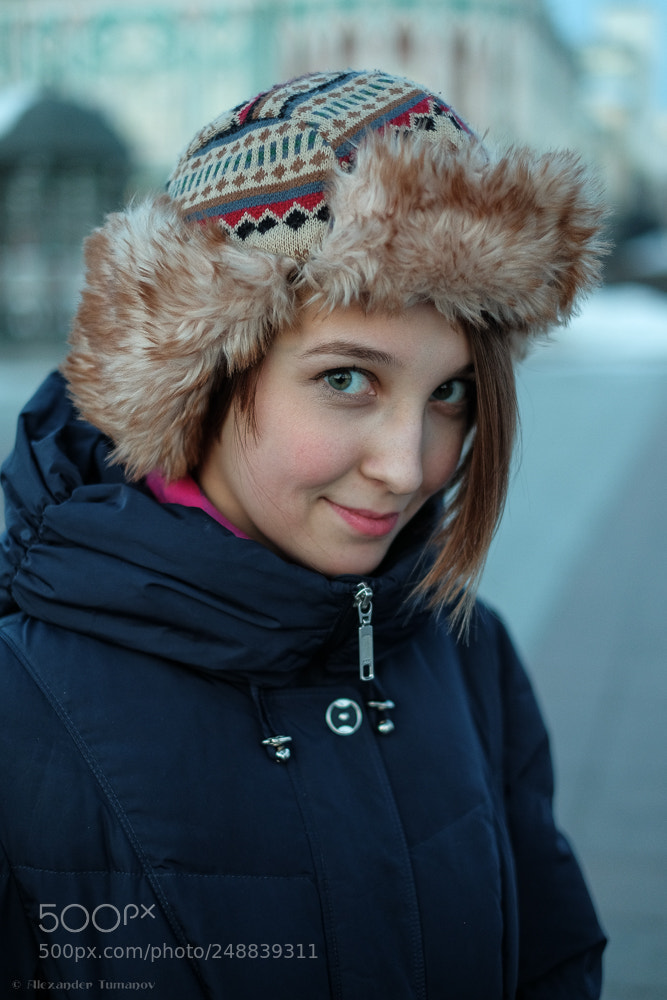 Fujifilm X-T1 sample photo. Portrait in spring evening photography