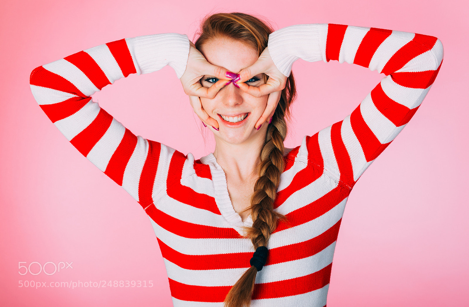 Nikon D610 sample photo. Studio portraits with red photography
