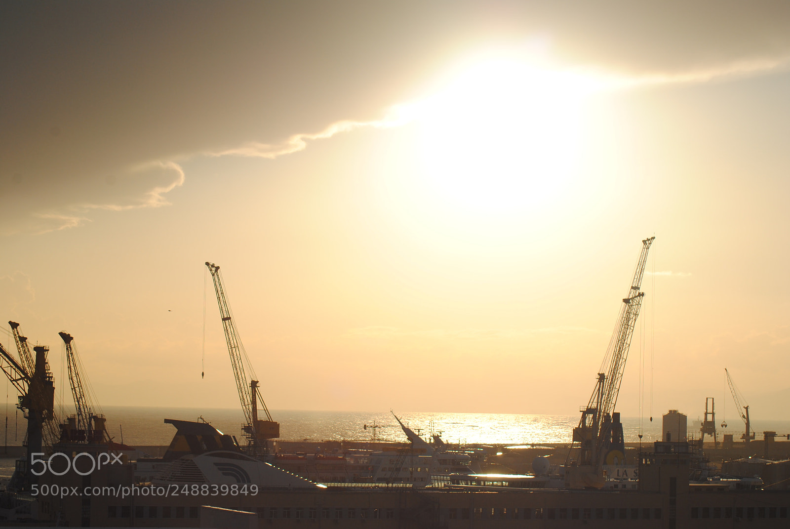 Nikon D3000 sample photo. Tramonto sul mare photography