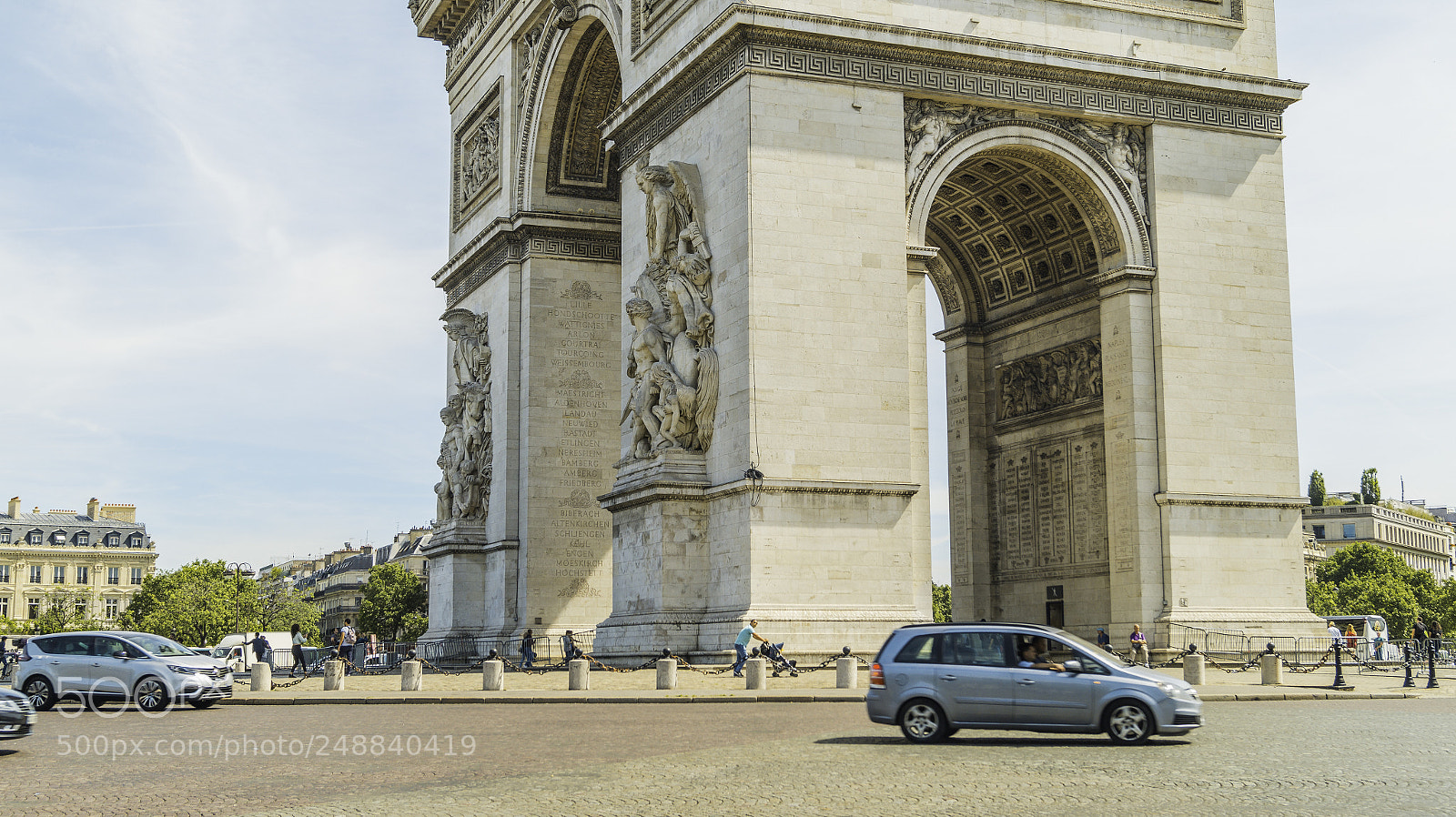 Sony SLT-A58 sample photo. Arc de triomphe de photography
