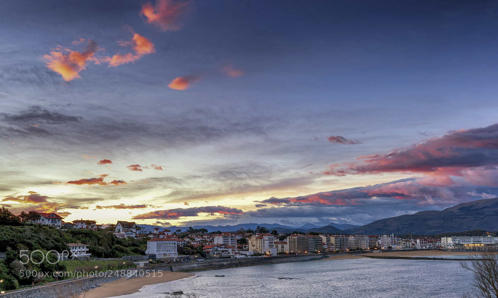 Nikon D700 sample photo. San juan de luz photography
