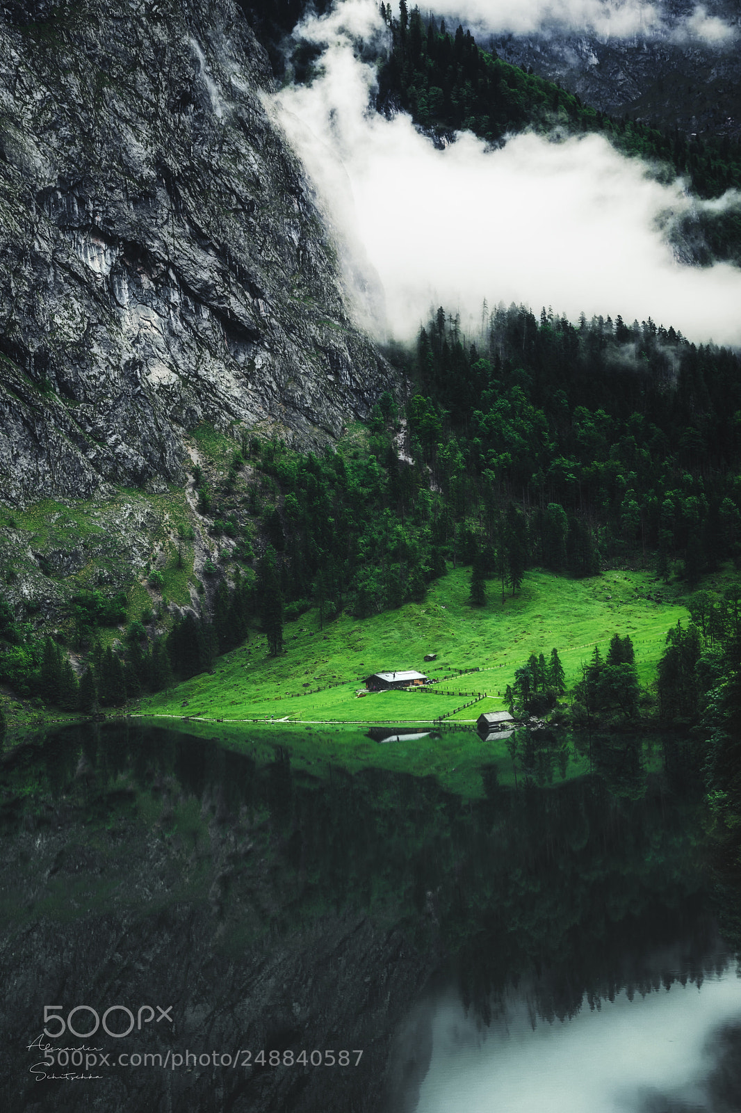 Sony a7 sample photo. Mountain lake photography