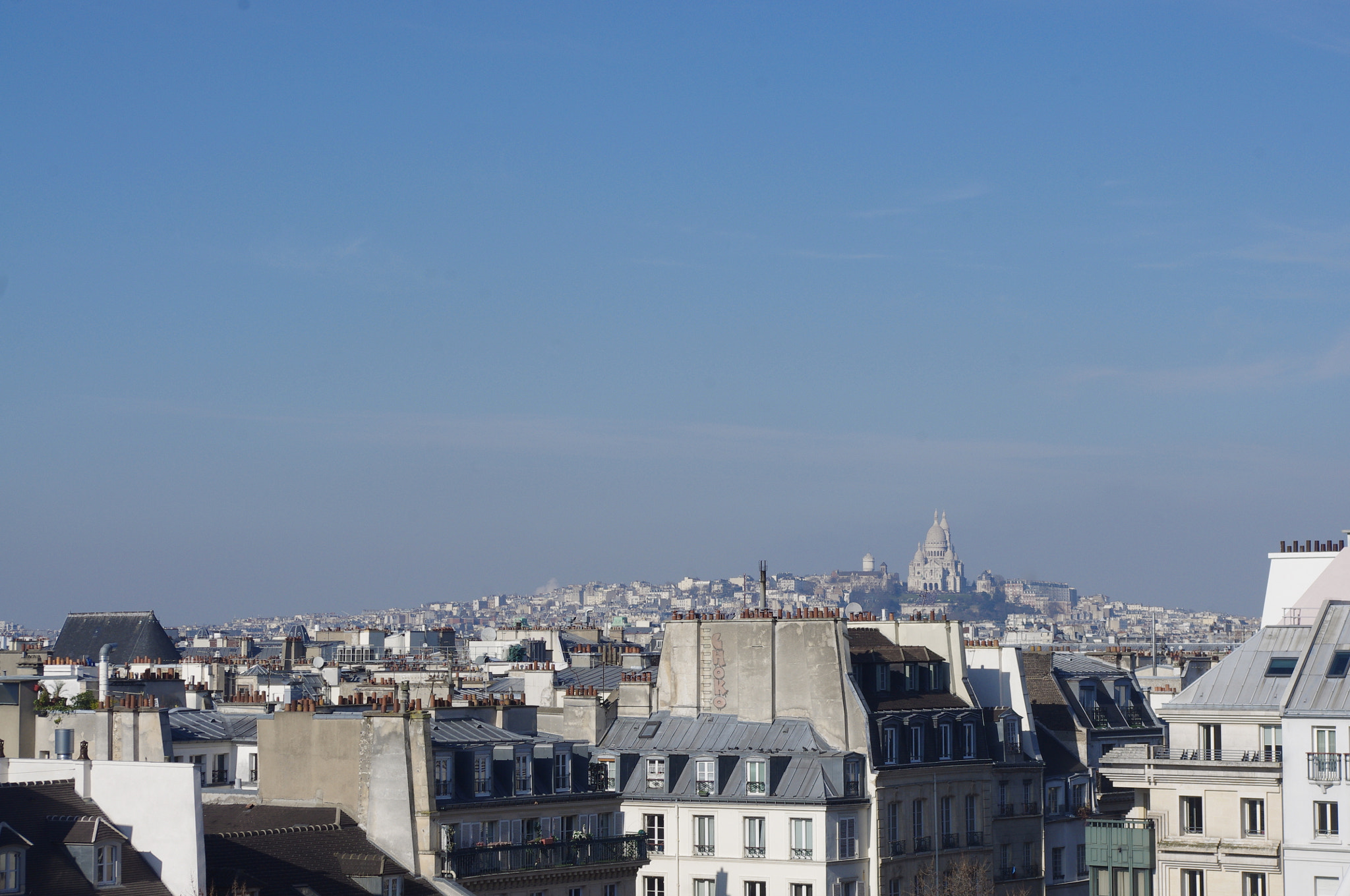 smc PENTAX-DA L 18-55mm F3.5-5.6 sample photo. Blue sky on paris photography