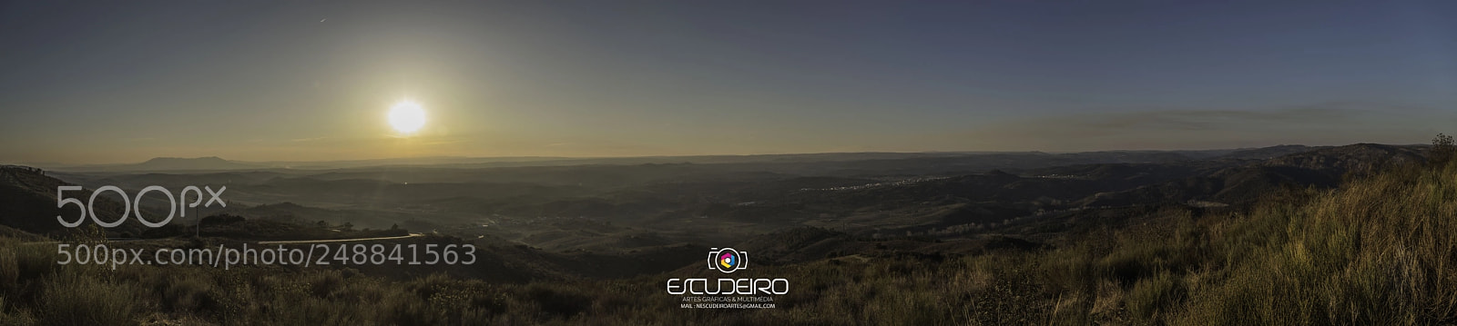 Canon EOS 6D Mark II sample photo. Sunset valley photography