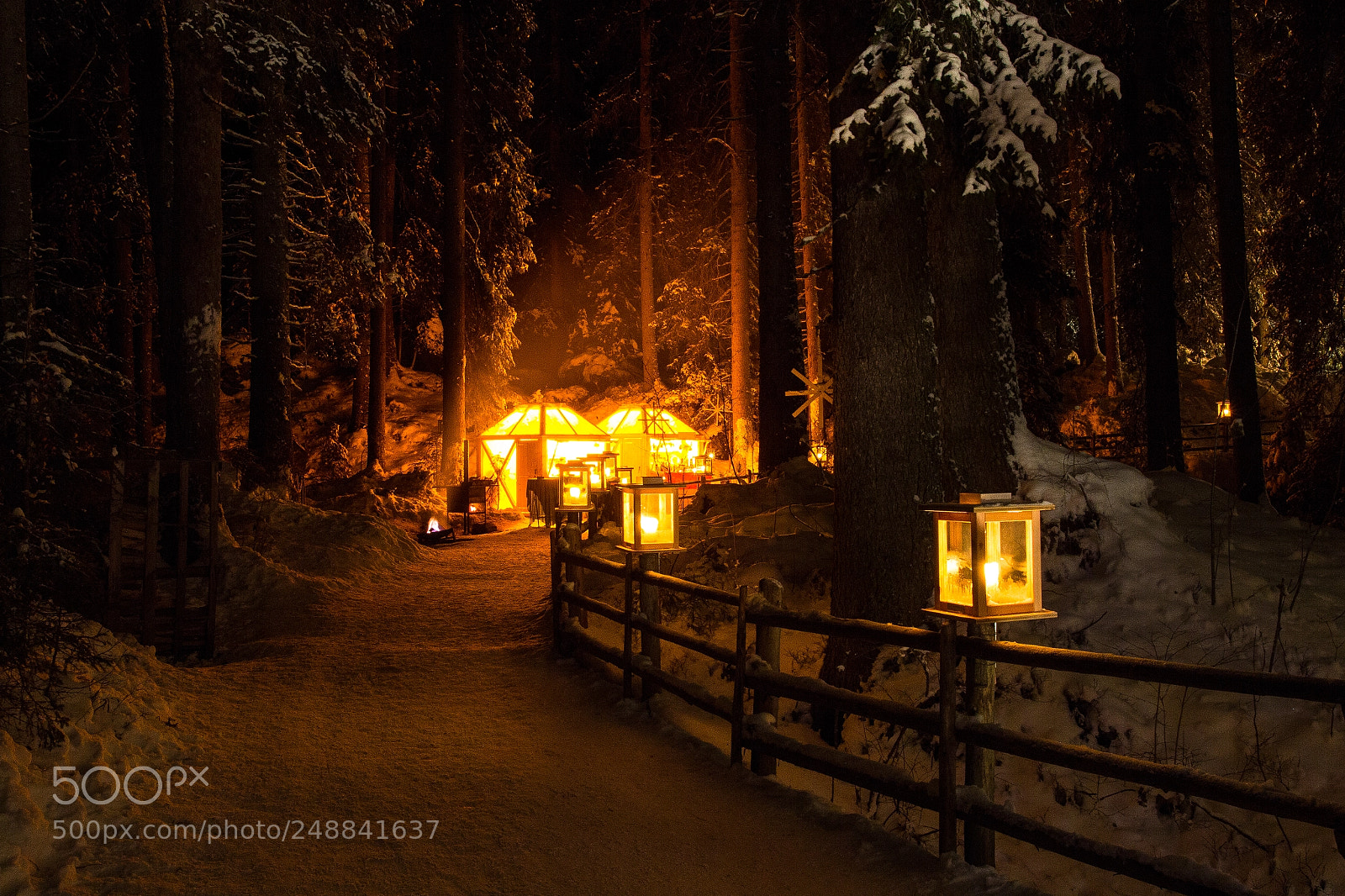 Canon EOS 60D sample photo. Carezza lake-christmas market photography