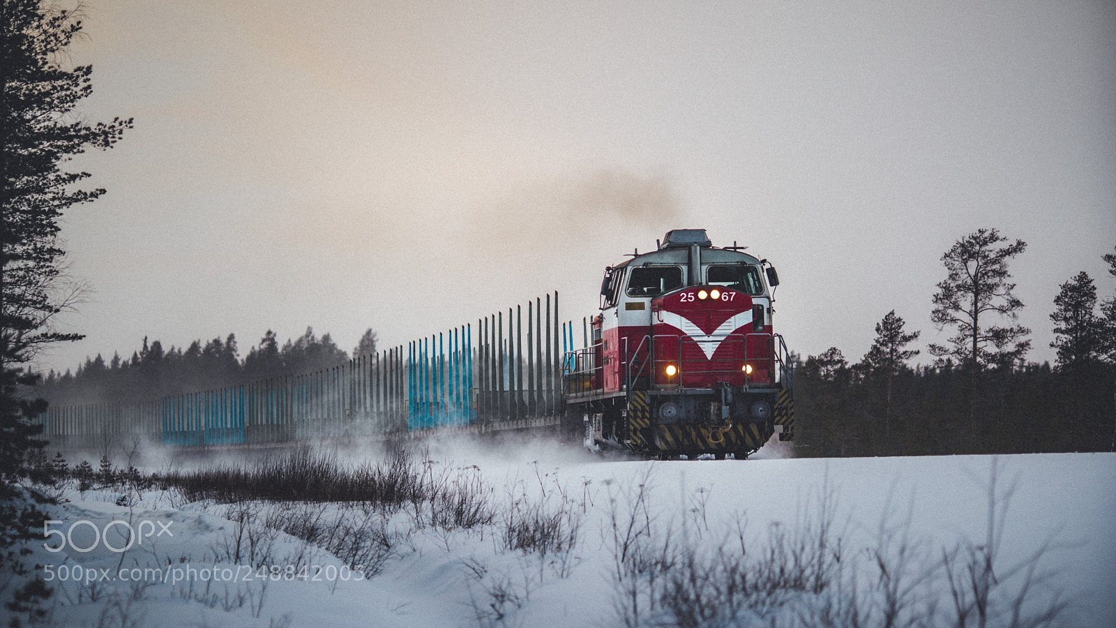 Sony a7R III sample photo. Freight train photography