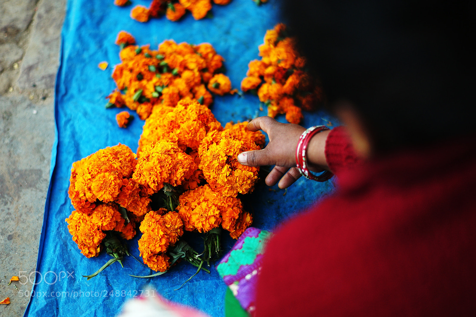 Leica M9 sample photo. Florist woman... photography