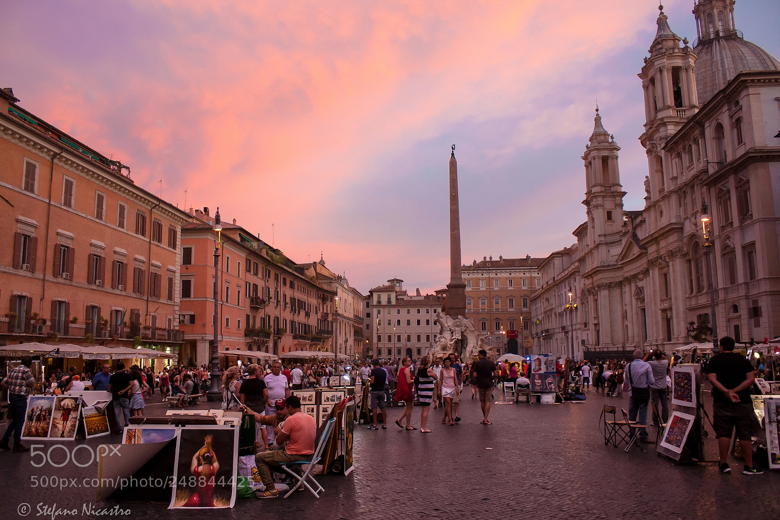 Canon EOS 450D (EOS Rebel XSi / EOS Kiss X2) sample photo. Piazza navona photography