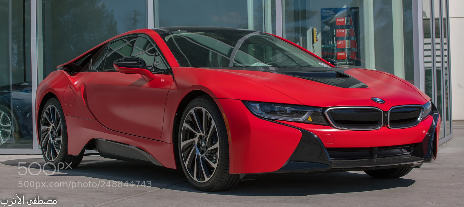 Sony a7R II sample photo. Bmw i8 photography