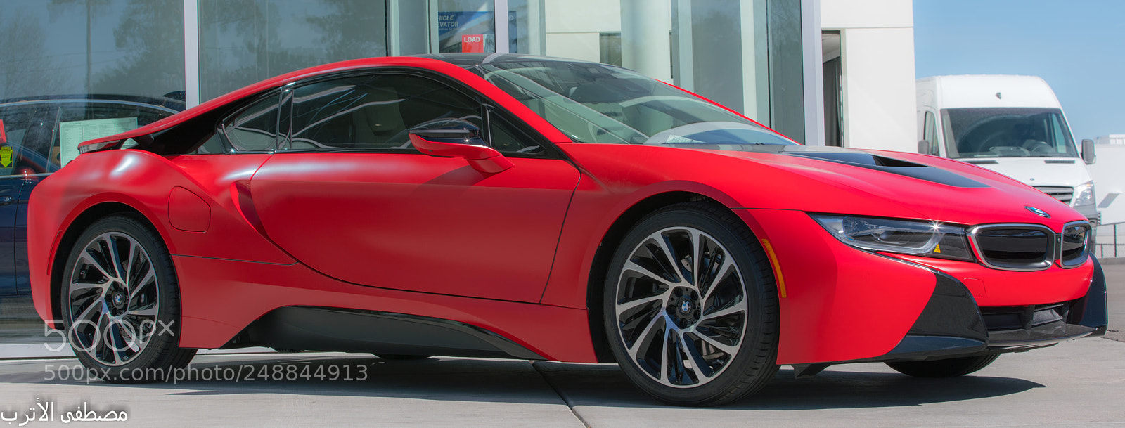 Sony a7R II sample photo. Bmw i8 photography