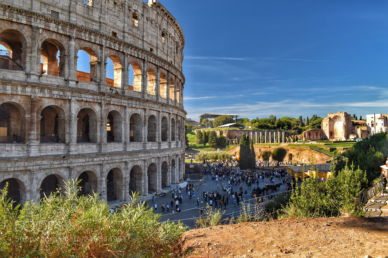 Nikon D5500 sample photo. Coliseo, roma, italia photography