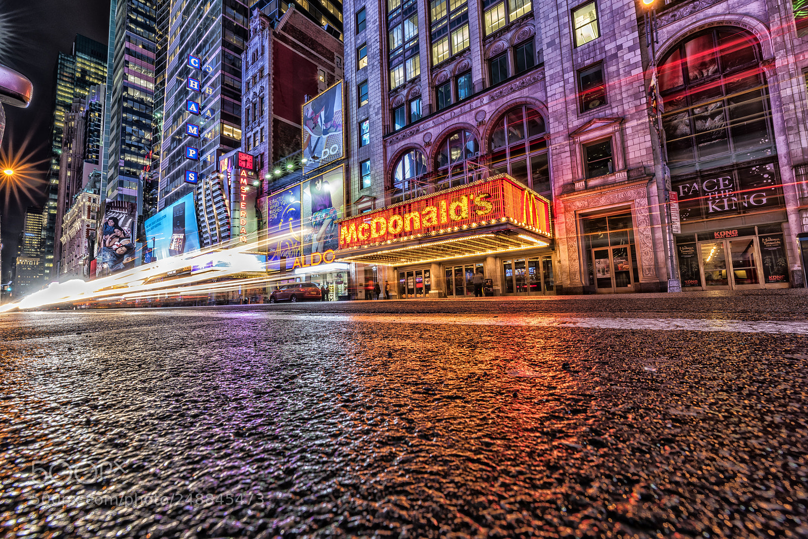 Nikon D810 sample photo. Us fast food low photography