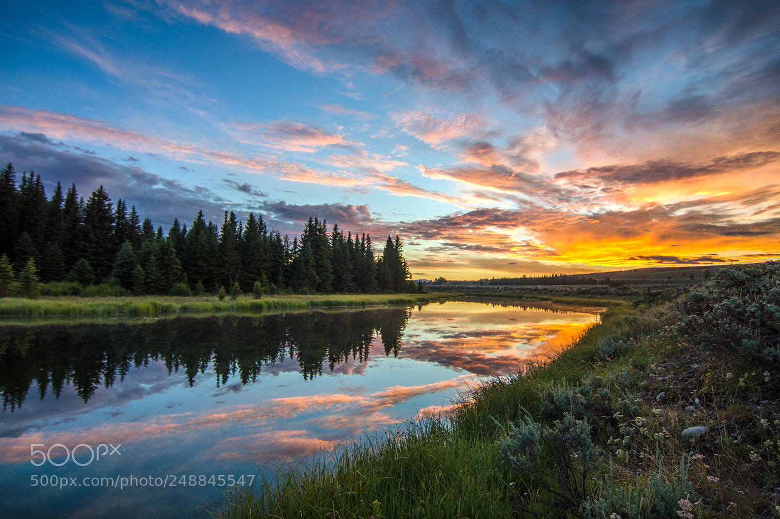 Nikon D7000 sample photo. Schwabacher sunrise photography