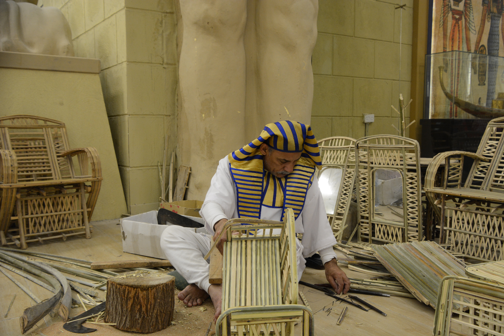 Nikon D7100 sample photo. Egyptian artist photography