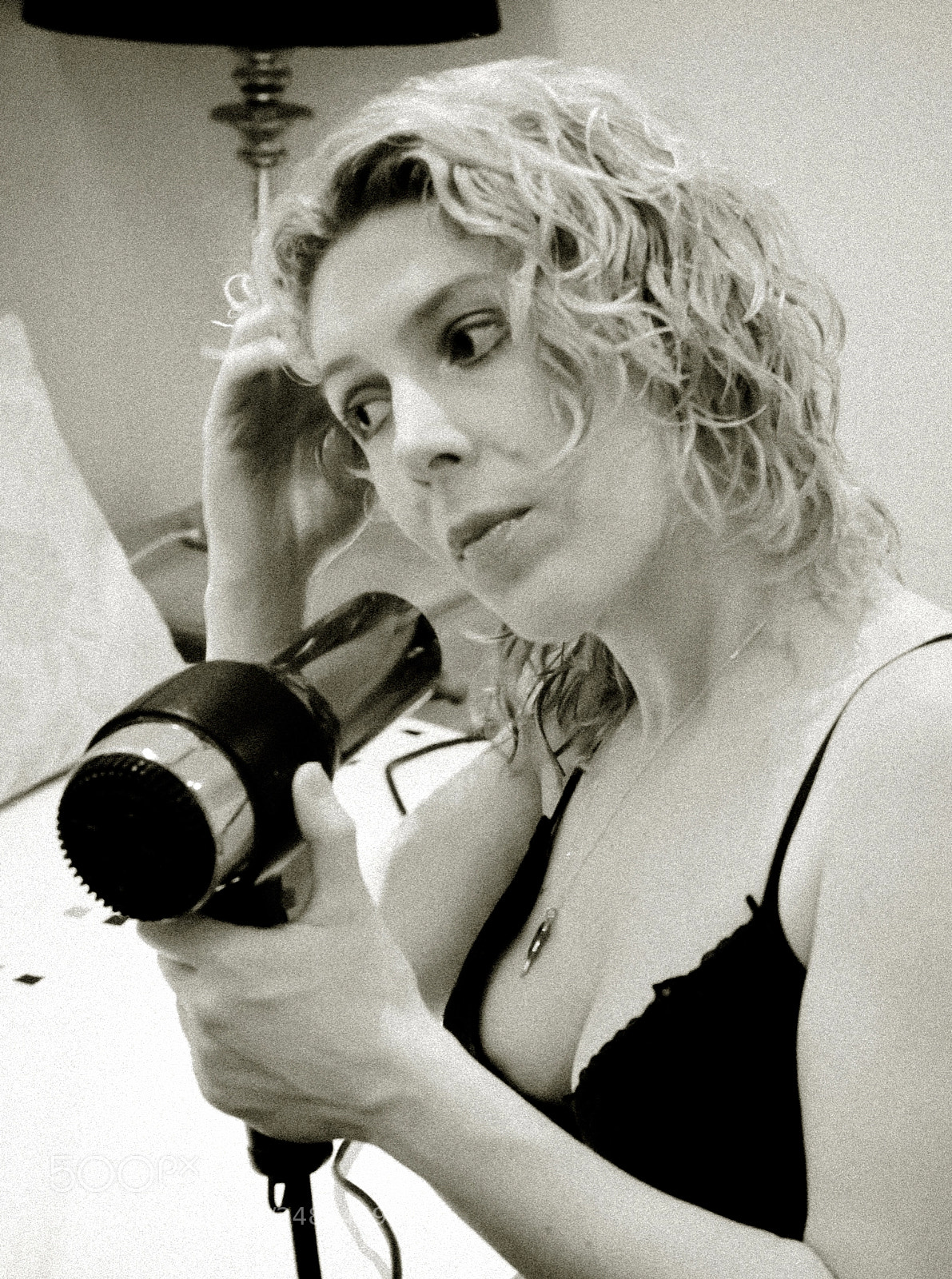 Nikon D7000 sample photo. Hair drying photography