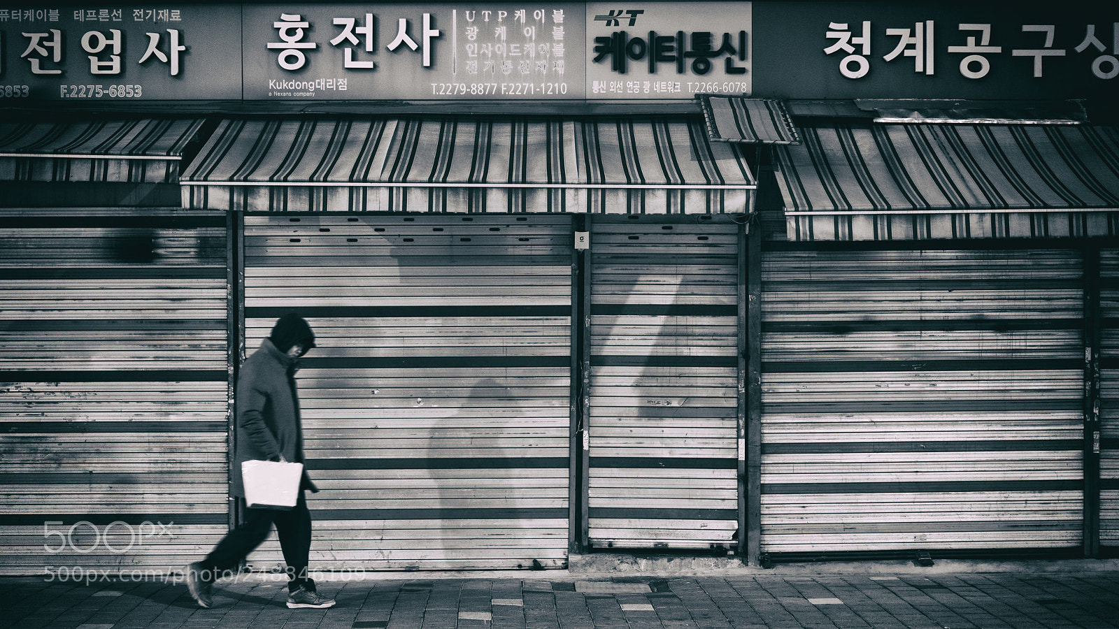 Sony a7R II sample photo. Night walker photography
