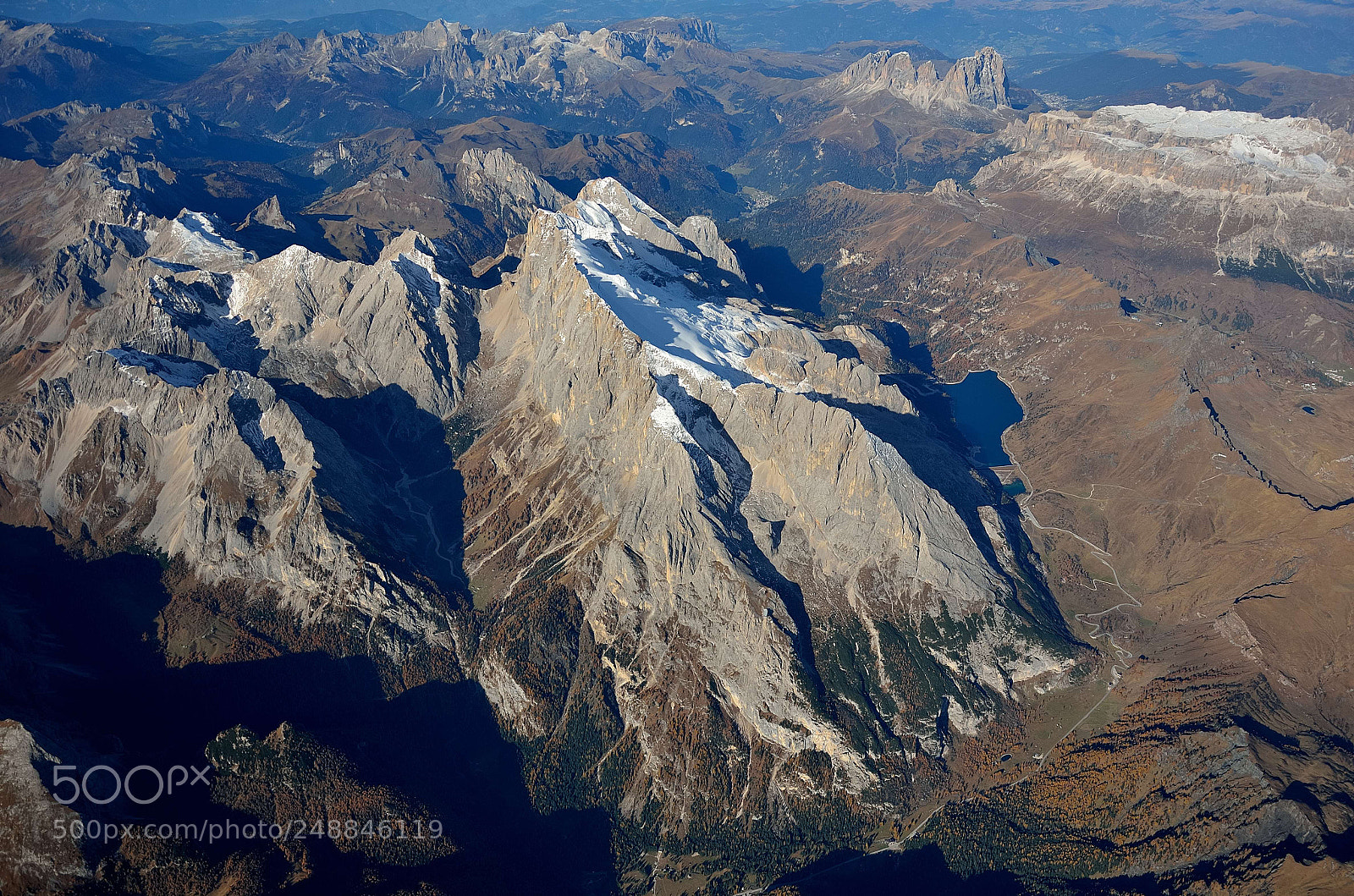 Nikon D7000 sample photo. Marmolata  3343m, dolomites photography