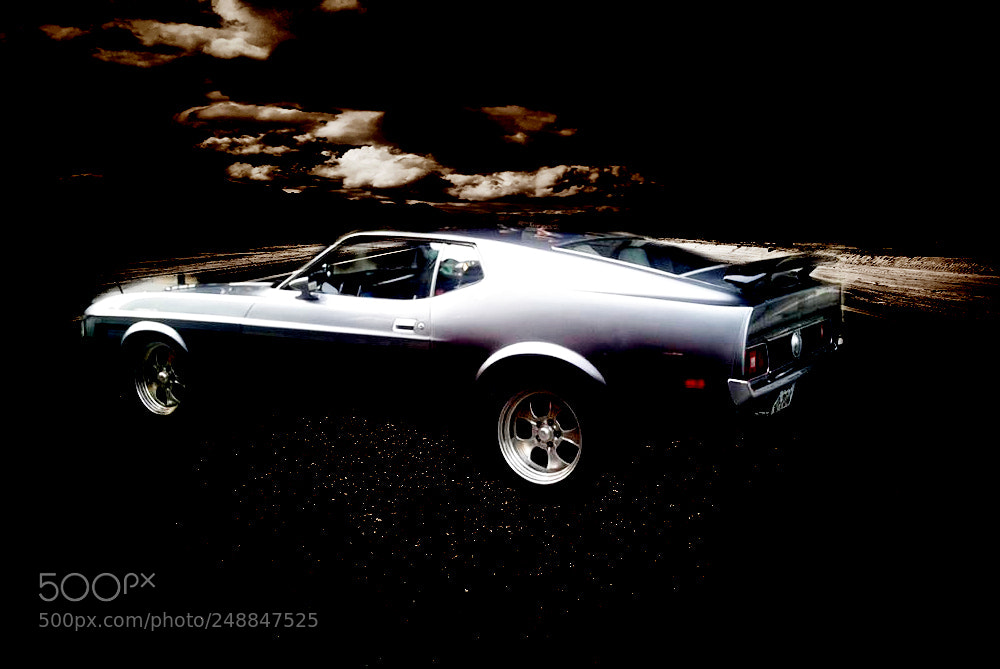 Nikon D80 sample photo. Ford mustang photography