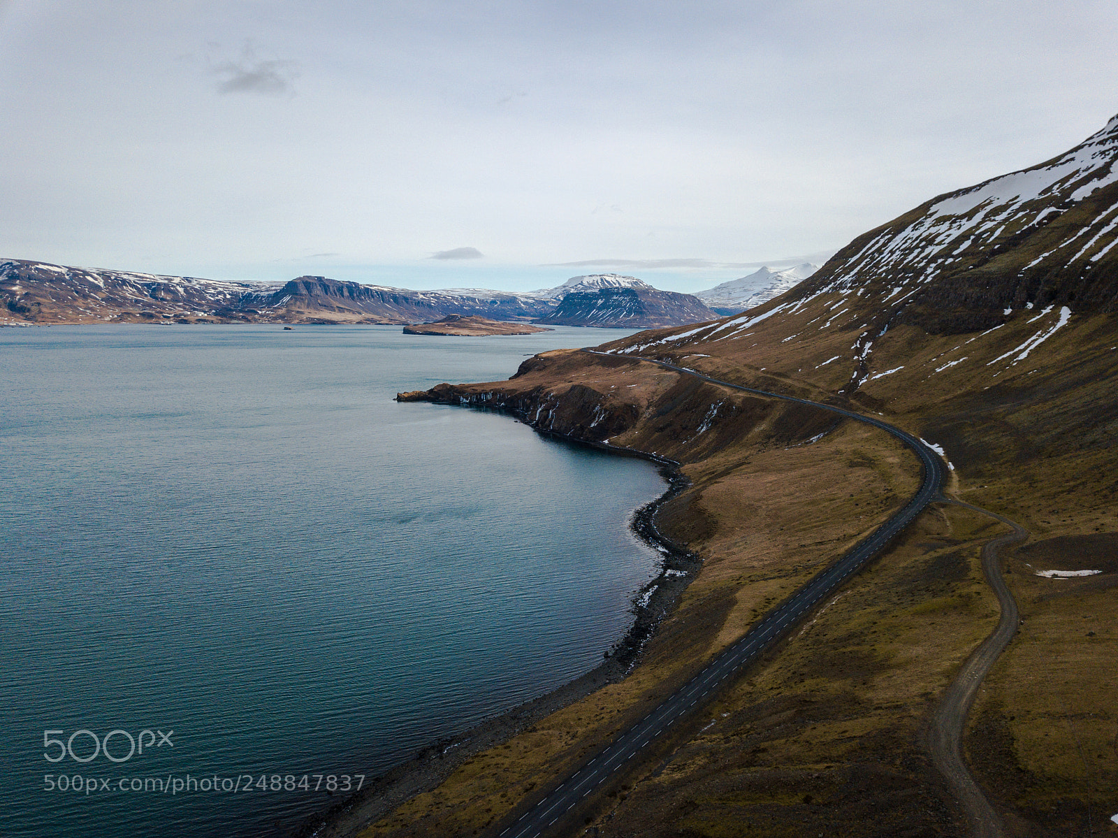 DJI FC220 sample photo. Hvalfjörður photography