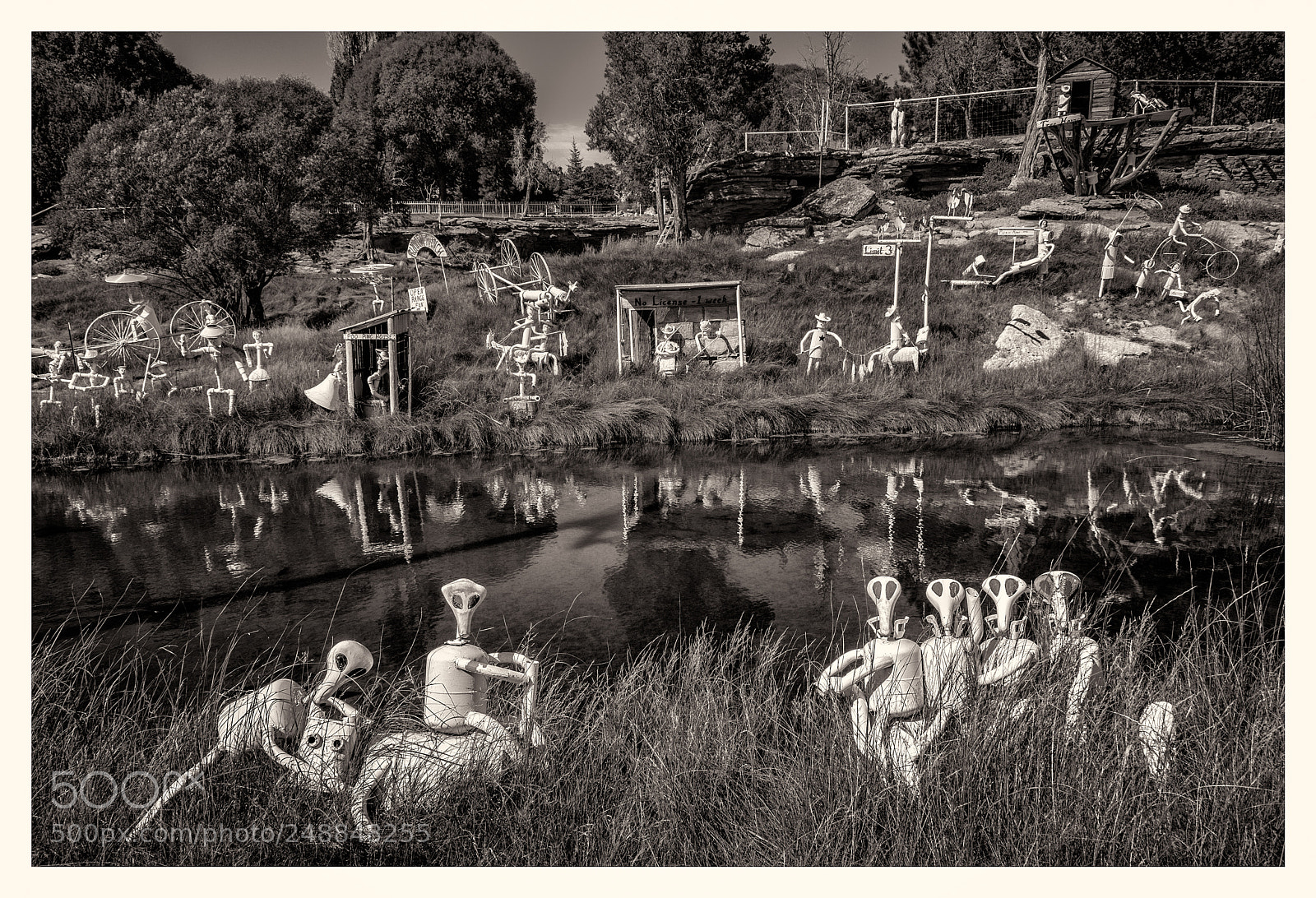 Nikon D7100 sample photo. Floyd johnson's scupture garden photography