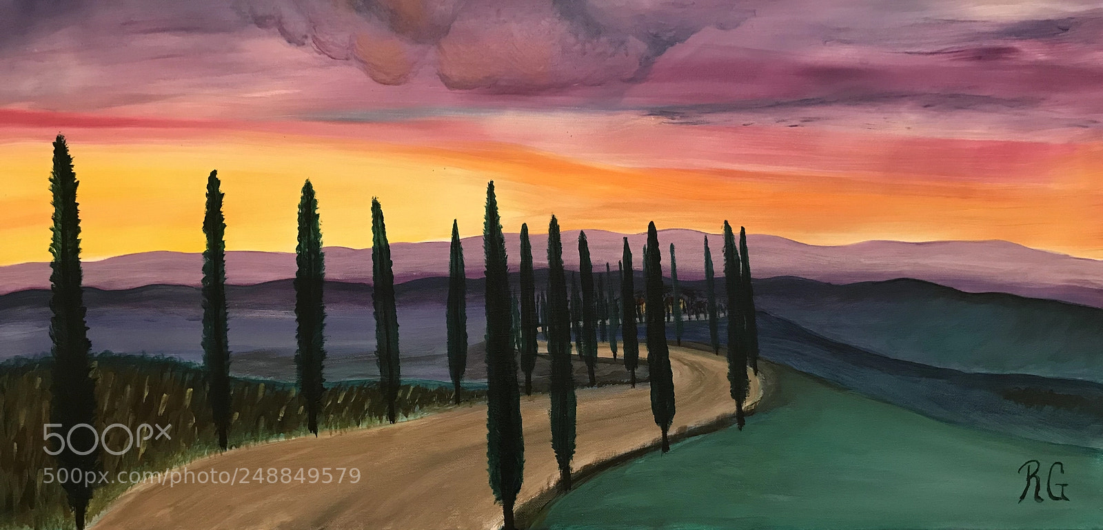 Apple iPhone 7 Plus sample photo. Tuscan sunset. inspired by photography