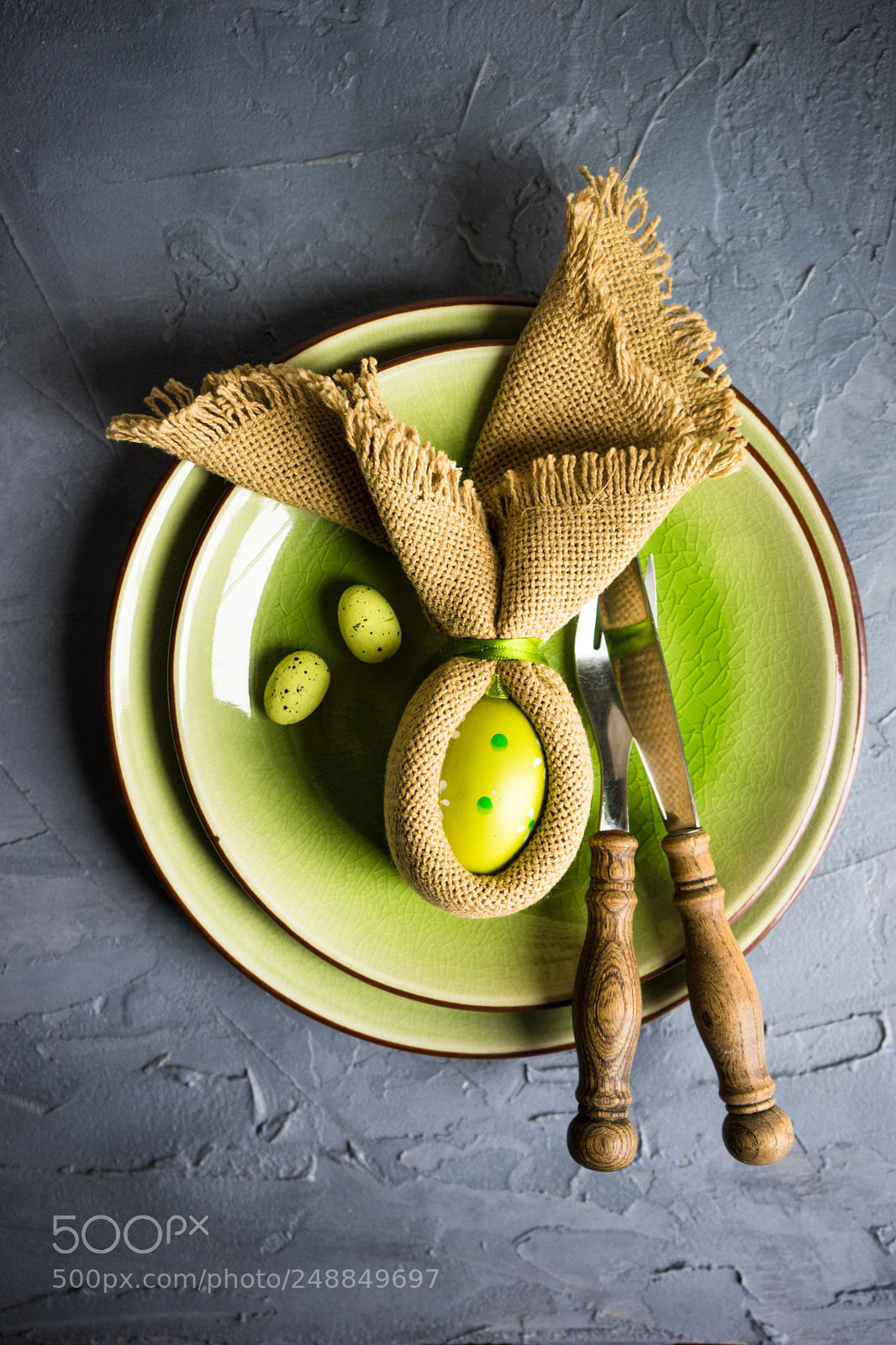 Sony a7 sample photo. Easter table setting photography
