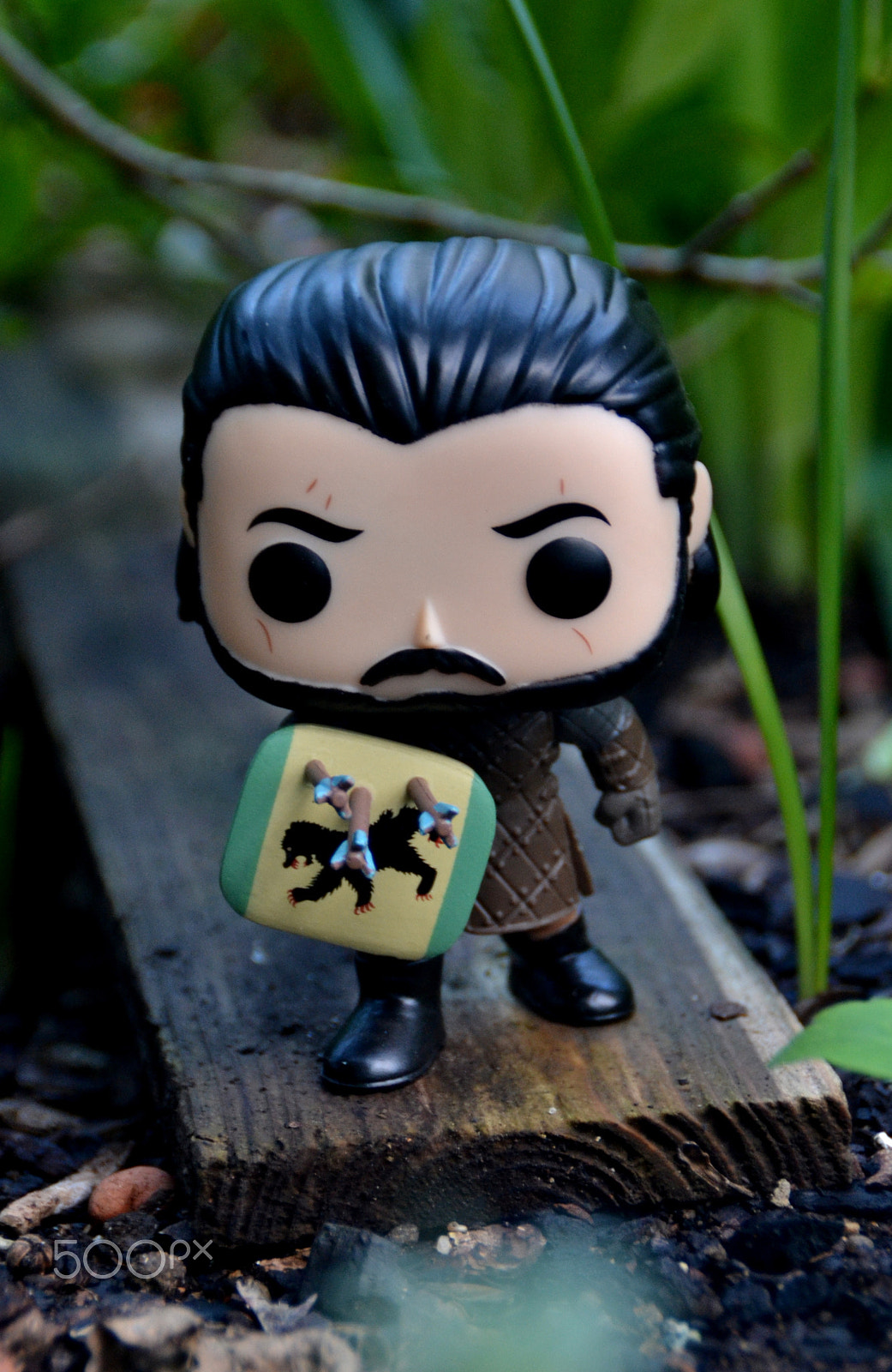 Nikon D3100 sample photo. Funko pop jon snow photography