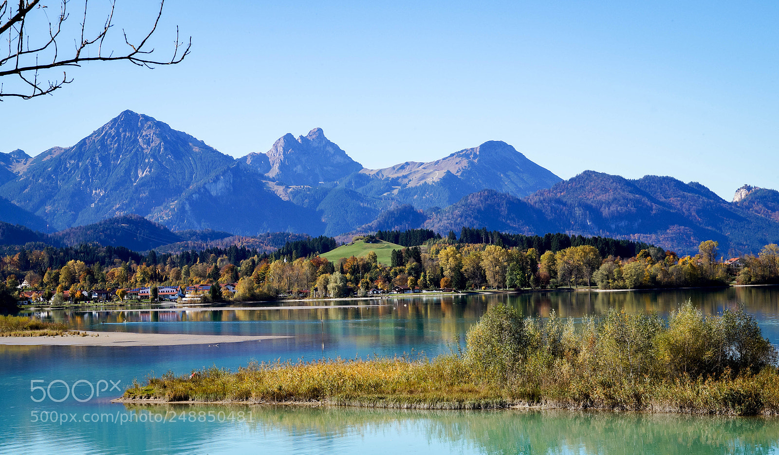 Sony SLT-A58 sample photo. Autumn alps photography