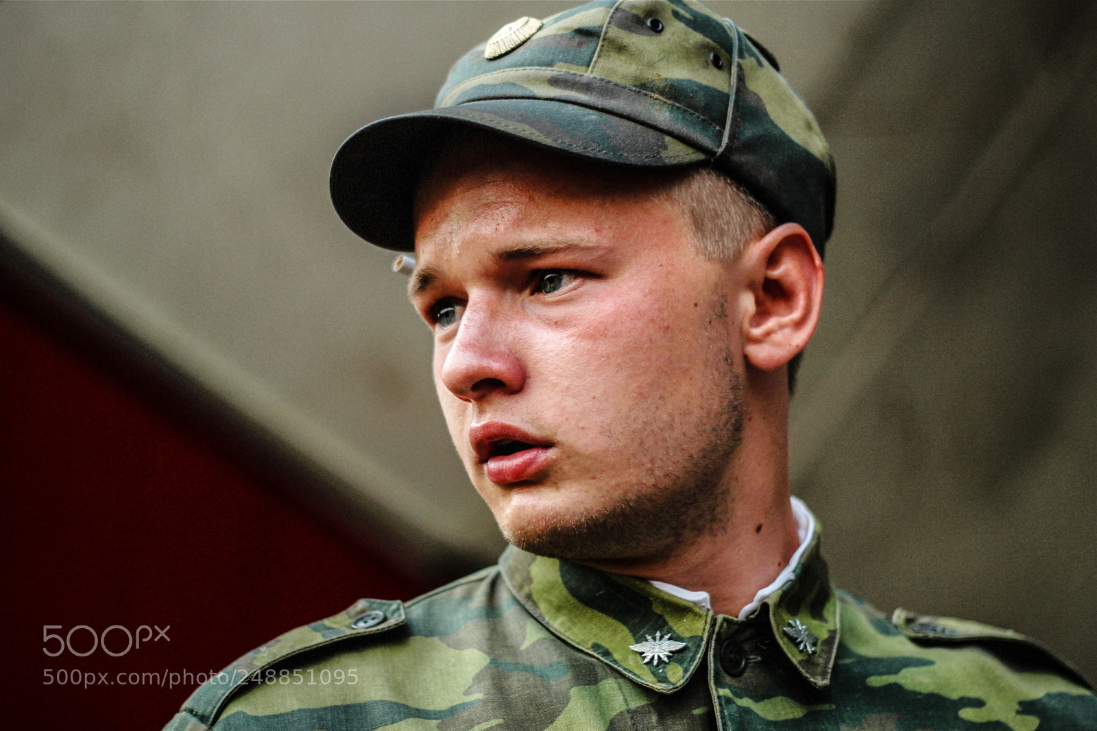 Canon EOS 600D (Rebel EOS T3i / EOS Kiss X5) sample photo. Soldier photography