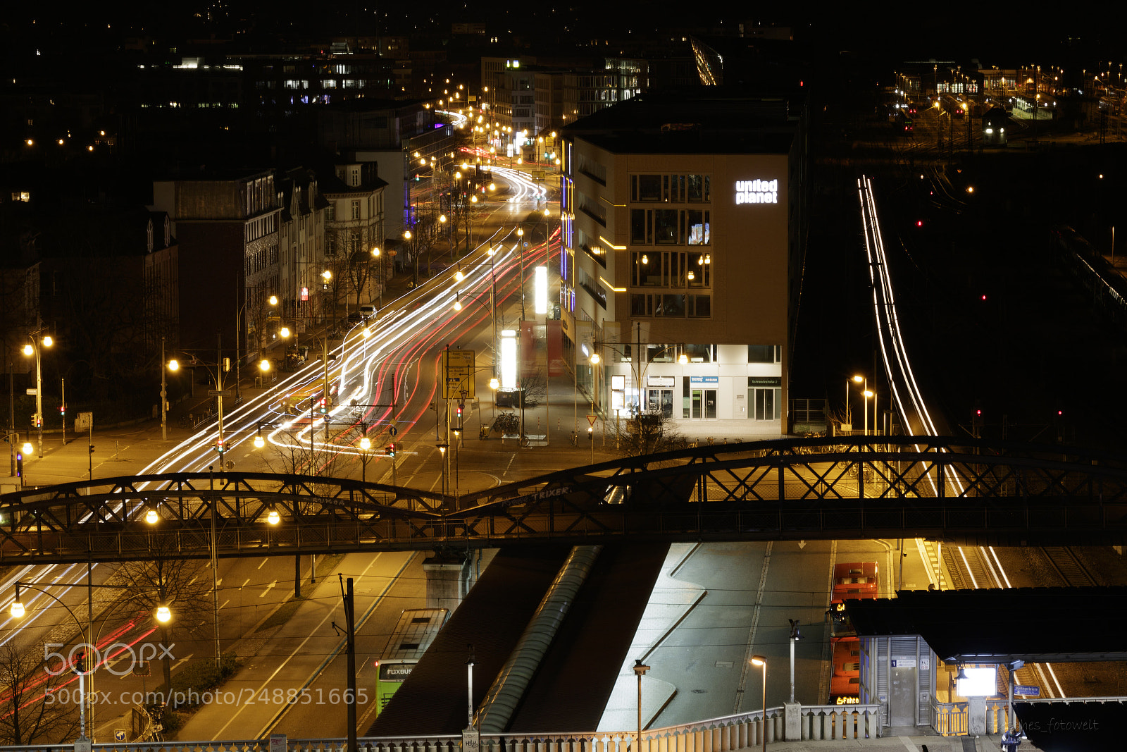 Canon EOS 750D (EOS Rebel T6i / EOS Kiss X8i) sample photo. Freiburg at night photography