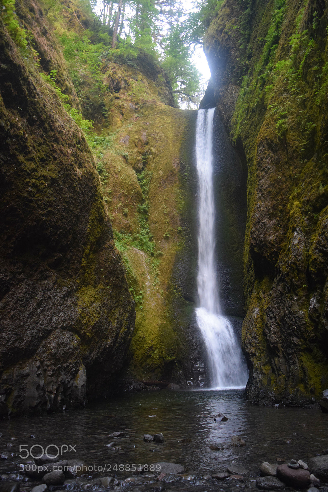 Nikon D5300 sample photo. Hidden waterfall ? photography