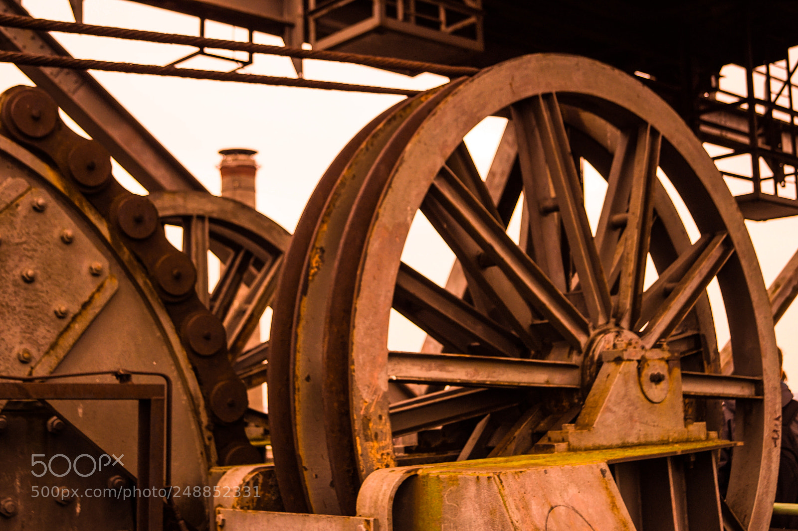 Sony SLT-A68 sample photo. Stillgelegte industrie photography
