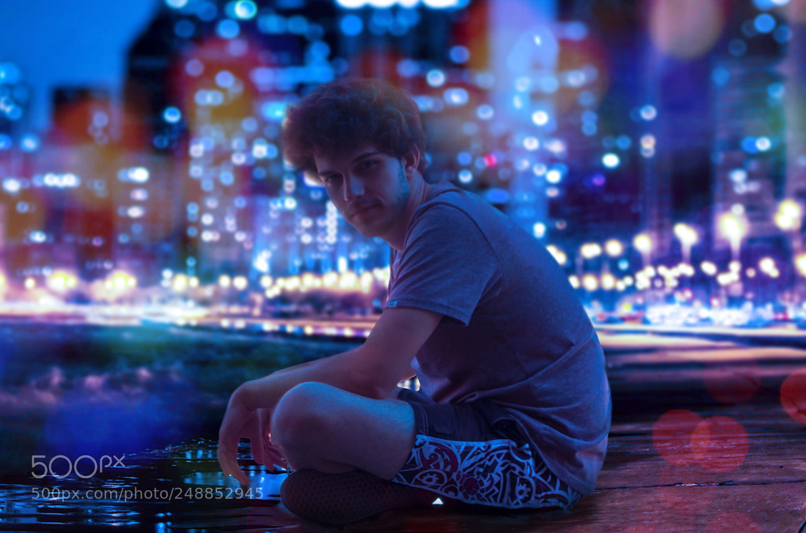 Nikon D5100 sample photo. Summer night photography
