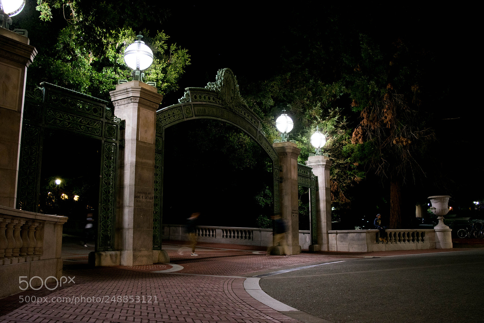 Nikon D3300 sample photo. Berkeley campus at night photography