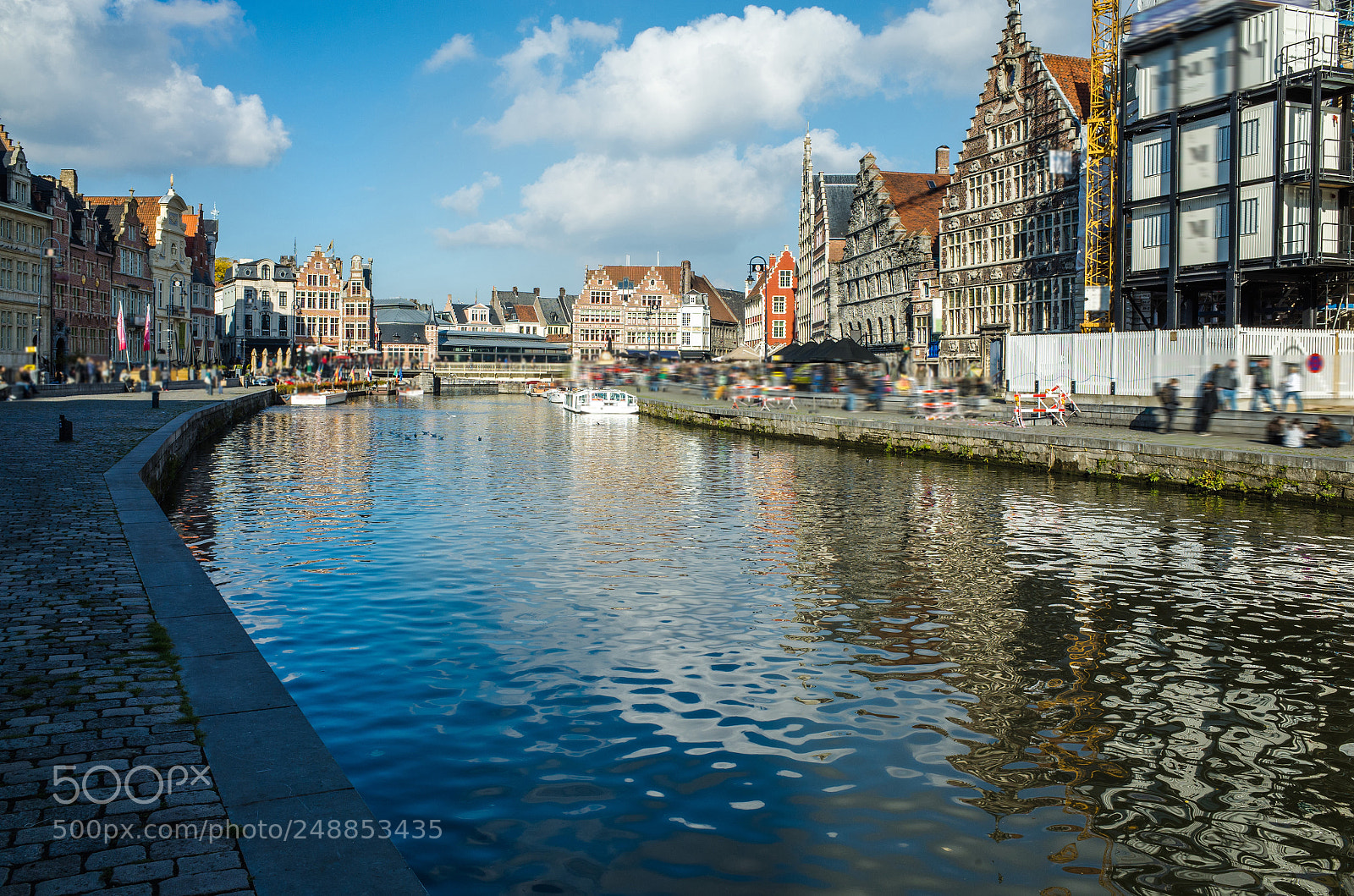 Ricoh GR sample photo. Korenmarkt in ghent, belgium photography