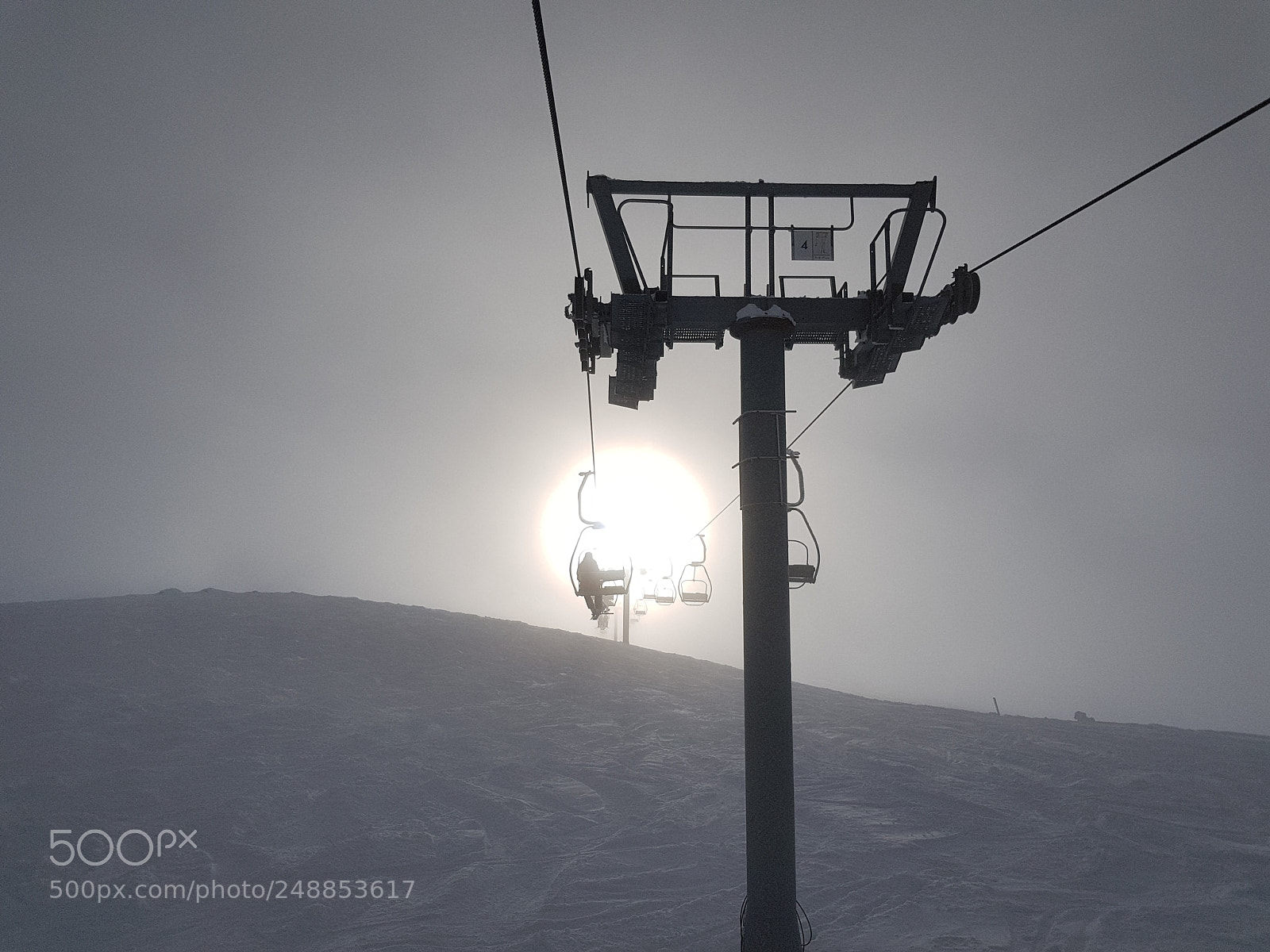 Samsung Galaxy S8+ sample photo. Morning ski photography