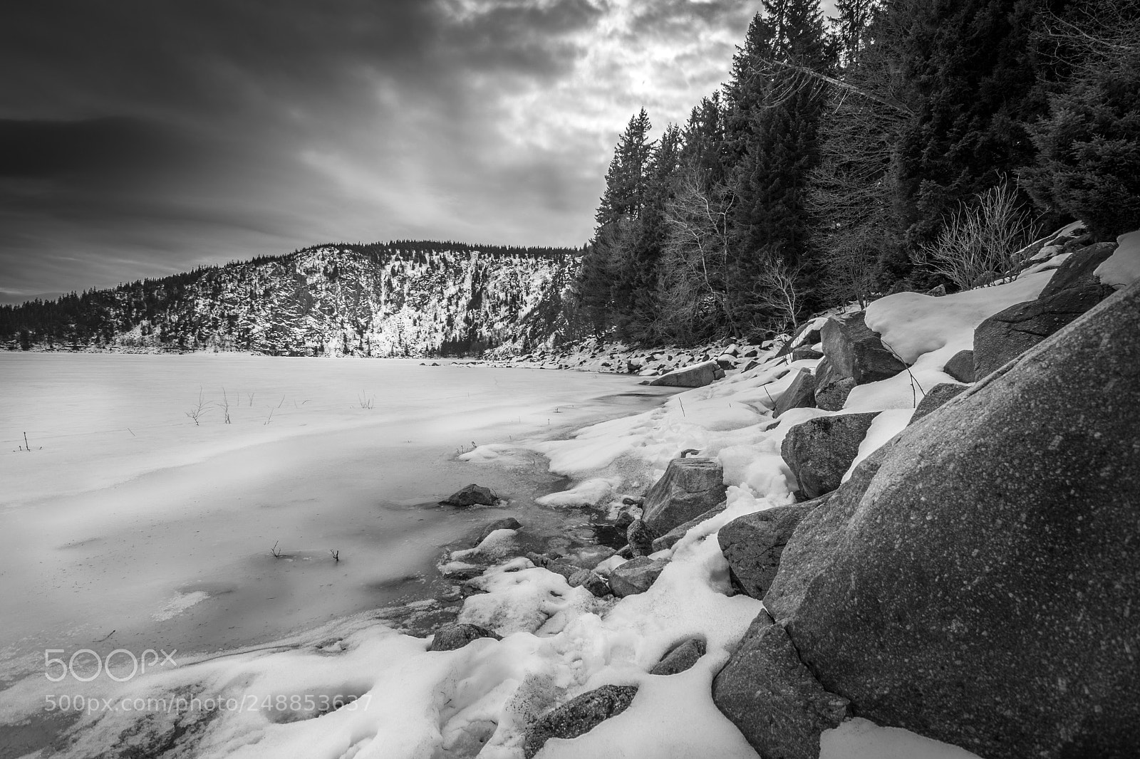 Nikon D500 sample photo. Lac blanc photography